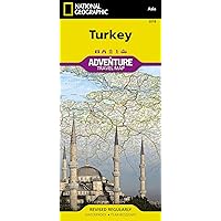 Türkiye (Turkey) Map (National Geographic Adventure Map, 3018)
