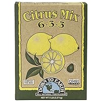 Organic Citrus Mix 6-3-3, 5 lb Box Fertilizer for Lemons, Limes, Oranges Citrus Trees