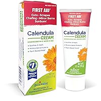 Calendula Cream for First Aid, Minor Burns, Cuts, Scrapes, Insect Bits and Sunburn - 2.5 oz