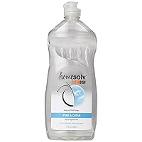 Homesolv Dishwashing Liquid, Free and Clear, 25 Fluid Ounce