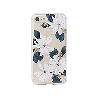Sonix Delilah Flower Case [Drop Test Certified] Women's Protective Floral Clear Case for Apple iPhone 6, iPhone 6s, iPhone 7, iPhone 8, iPhone SE