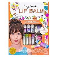 Just My Style Layered Lip Balm by Horizon Group USA, DIY 5 Shimmering Lip Balms, Mix Fruity Flavors To Make Your Own Unique Lip Balm. Strawberry, Tropical Fruit & Very Berry