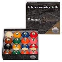 57.2mm Professional Pool Players Worldwide Tournament and Event Performance Equipment Supplies Aramith Billiards Pool Ball Set Available in Diameter of 50.8mm 