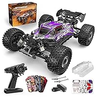 Jetwood 1/16 Fast Remote Control Car for Adults, Electric 4WD RTR Brushless RC Cars, High Speed RC Truck Gifts for Boys, Max 42 mph Offroad Buggy, JC16EP with 2 Lipo