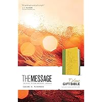 The Message Deluxe Gift Bible (Leather-Look, Sunlight/Grass): The Bible in Contemporary Language The Message Deluxe Gift Bible (Leather-Look, Sunlight/Grass): The Bible in Contemporary Language Imitation Leather