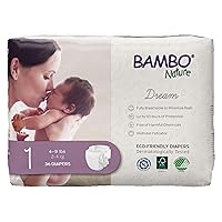 Premium Baby Diapers (SIZES 0 TO 6 AVAILABLE), Size 1, 36 Count