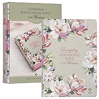 NLT Holy Bible Everyday Devotional Bible for Women New Living Translation, Vegan Leather, Pink Floral Printed, Flexible Daily Bible Reading Plan Options NLT Holy Bible Everyday Devotional Bible for Women New Living Translation, Vegan Leather, Pink Floral Printed, Flexible Daily Bible Reading Plan Options Imitation Leather Hardcover Paperback