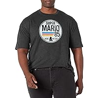 Nintendo Men's Big & Tall Mario is Go T-Shirt