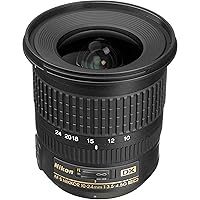 Nikon AF-S DX NIKKOR 10-24mm f/3.5-4.5G ED Zoom Lens with Auto Focus for Nikon DSLR Cameras