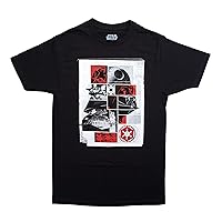 Star Wars Vader Grid Collage Graphic T-Shirt | L Black