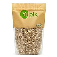 Yupik Organic Hulled White Buckwheat, 2.2 lb, Non-GMO, Vegan