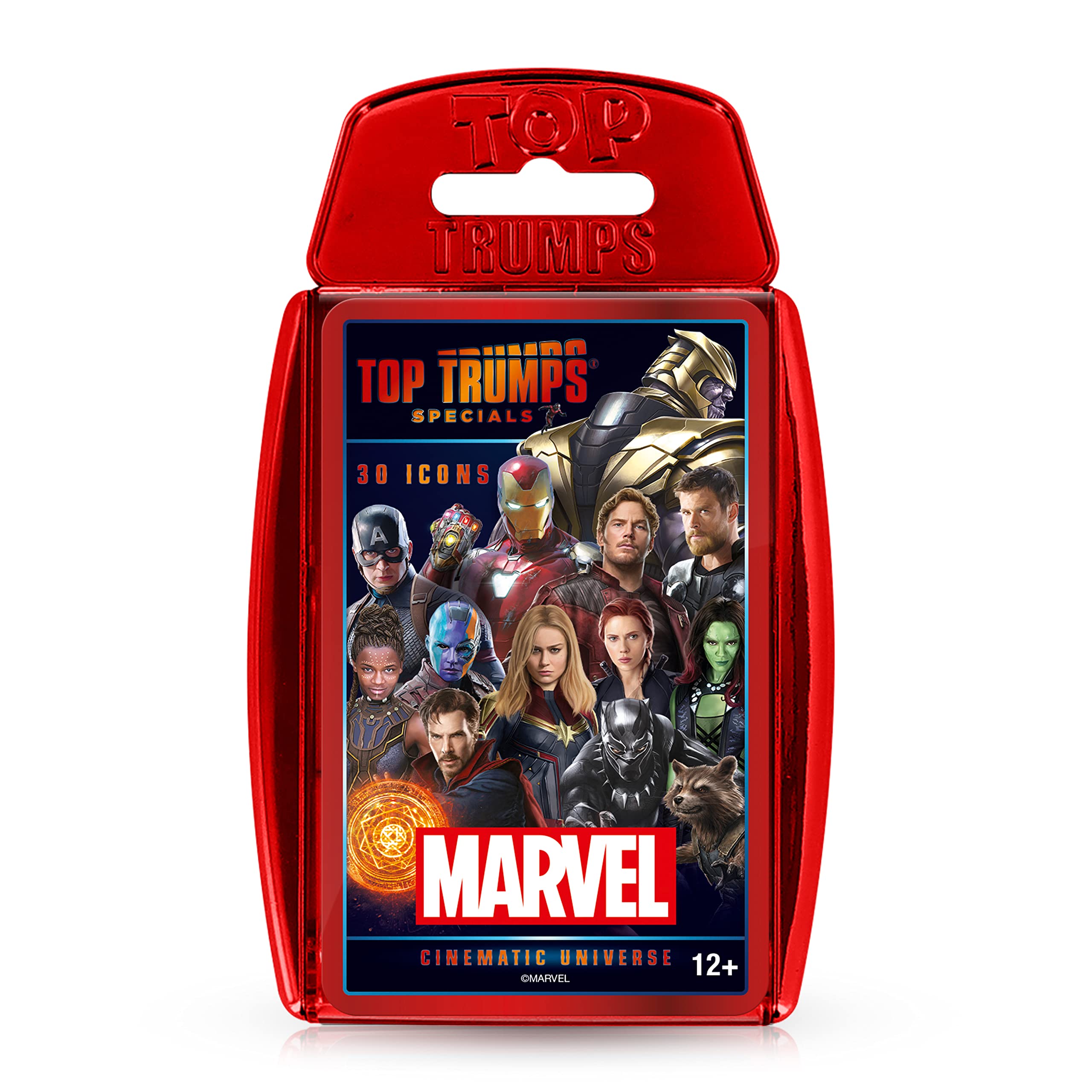 Top Trumps Marvel Cinematic Universe Special Card Game for ages 6 years and up