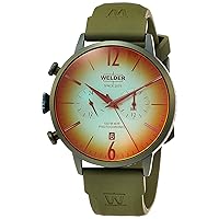 WELDER Breezy Mens Analog Quartz Watch with Rubber Bracelet WWRC519