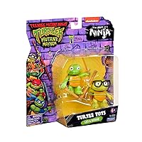 Teenage Mutant Ninja Turtles 83290 Turtle Tots Action Figure 2-Pack Featuring Leonardo and Donatello. Ideal Present for Boys 4 to 7 Years and TMNT Fans