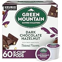 Dark Chocolate Hazelnut Coffee, Keurig Single Serve K-Cup Pods, 60 Count