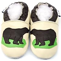 Prewalk Baby Shoes Boy Girl Infant Children Kid Toddler Crib Boy First Walk Gift Brown bearb'r