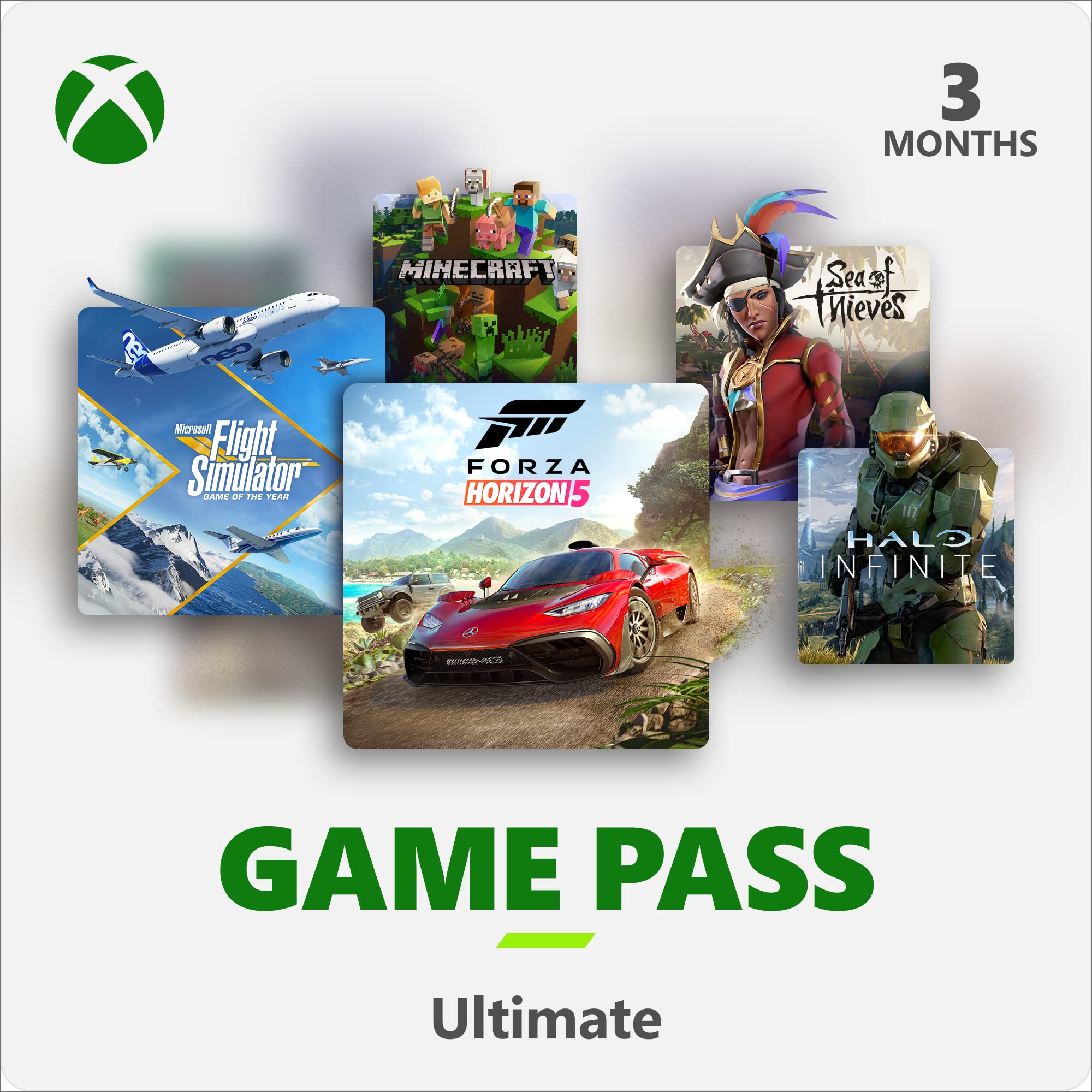 Xbox Game Pass Ultimate: 3 Month Membership [Digital Code]