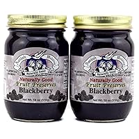 Naturally Good Blackberry Fruit Preserves 18oz (Pack of 2)