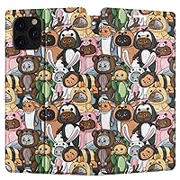 Wallet Case Replacement for Apple iPhone 12 Mini 11 Pro Max Xr Xs 10 X 8 Plus 7 6s SE PU Leather Animals Cover Kawaii Folio Cartoon Flip Cats Card Holder Cute Pets Kittens Snap Magnetic