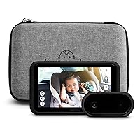 Tiny Traveler | Portable Video Baby Monitoring System with Travel Kit, View Kid in Rear Facing Seat, Night Vision HD 720p 5