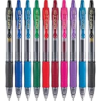 G2 Premium Retractable Gel-Ink Rolling Ball Pens, Bold Point (1.0mm), Assorted, 10-Pack, (11887)