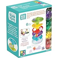 Sparkle and Roll Light & Sounds Ball Tower Designed for Children Ages 9+ Months,Multi,211216