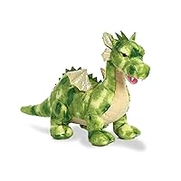Aurora® Ferocious Dinos & Dragons Vollenth The Green™ Stuffed Animal - Prehistoric Fun - Cuddly Companions - Green 18 Inches