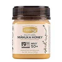 Comvita MGO 50+ Raw Multifloral Manuka Honey I New Zealand's #1 Manuka Brand I Authentic | Non-GMO Superfood for Everyday Wellness I 8.8 oz