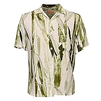 Men's Retro Shirt - Lucky Bamboo Olive