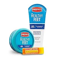 O'Keeffe's Healthy Feet Jar, Tube, and Lip Repair SPF Variety Pack