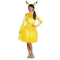 Pikachu Pokemon Classic Child Girls Costume