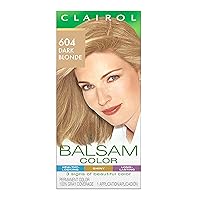 Balsam Permanent Hair Dye, 604 Dark Blonde Hair Color, Pack of 1