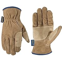 Wells Lamont mens Work Gloves, Tan, Medium Pack of 1 US