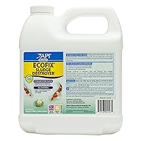 API POND ECOFIX SLUDGE DESTROYER Pond Cleaner And Sludge Remover With Natural Bacteria 64-Ounce Bottle,White