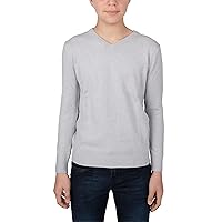 X RAY Boys Uniform V-Neck Sweater, Big Boys' & Little Kids V Neck Long Sleeve Pullover