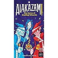 Alakazam! The Game of Dueling Wizards Fast-Paced and Magical Card Game for Two Players Great for Ages 6+ - Includes Two Fully Contained Game Cards Travel-Ready Game Cards