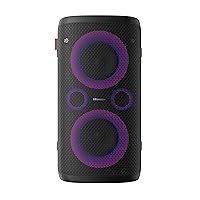 Ultimate Wireless Outdoor/Indoor Party Speaker with subwoofer, 2.0CH, 300W, IPX4 Waterproof,15 Hour Long-Lasting Battery, Bluetooth5.0, DJ and Karaoke Mode (HP100)