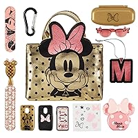REAL LITTLES Minnie Mouse Handbag- Collectible Micro Disney Handbag with 7 Surprises Inside! Multicolor 25380