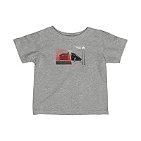 Rear Car Lights T-Shirt for Baby Boy and Girl Light Up Their Style with This Adorable Automotive Inspired Tee.