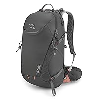 RAB Womens Aeon ND Series Backpack for Hiking and Outdoors, Aeon ND 18 Liter, Anthracite
