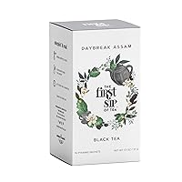The First Sip of Tea Daybreak Assam Black Tea, 16 Count Tea Box (SHBX110)
