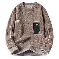 Men's Soft Sweater Fashion Long Sleeve Slim Fit Knitted Sweater Pullover Sweater Knit Sweater