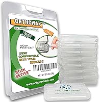 Genuine Orthowax - Orthodontic Wax for Braces Wearer - Stick Better Than competitors