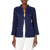 MULTIPLES Women's Jacket with Embellishment