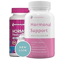 Estrogen Balance with Vitex & DIM for Women by Naturamone - for PMS Relief, Hormonal Acne, Estrogen Imbalance, Irregular Periods and PMDD - 60 Capsules
