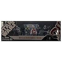 Star Wars 30th Anniversary Exclusives Boxed Elite Republic Forces Omega Squad