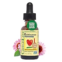 Liquid Echinacea for Kids - Immune Booster for Kids, All-Natural, Infant & Toddler Echinacea Drops, Gluten-Free, Allergen-Free, Natural Orange Flavor, 1-Ounce Bottle