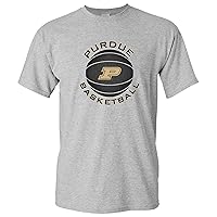 NCAA Basketball Circle Logo, Team Color T Shirt, College, University