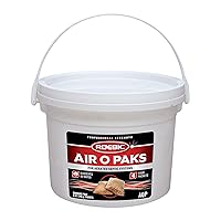 Roebic AOP Air-O-Paks for Aerated Septic Systems, Dissolves in Water to Degrade Grease, Proteins, Soaps and Chemicals, Contains Four 8-Ounce Packets, 8 Ounce