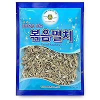 ROM AMERICA Korean Medium Whole Dried Anchovies Anchovy for Broth Dashida Soup Stock and Asian Cooking, 볶음멸치 12 oz (Pack of 1)